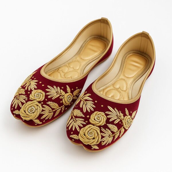 pink punjabi juti for women