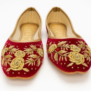 pink punjabi juti for women