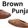 Brown Punjabi Jutti