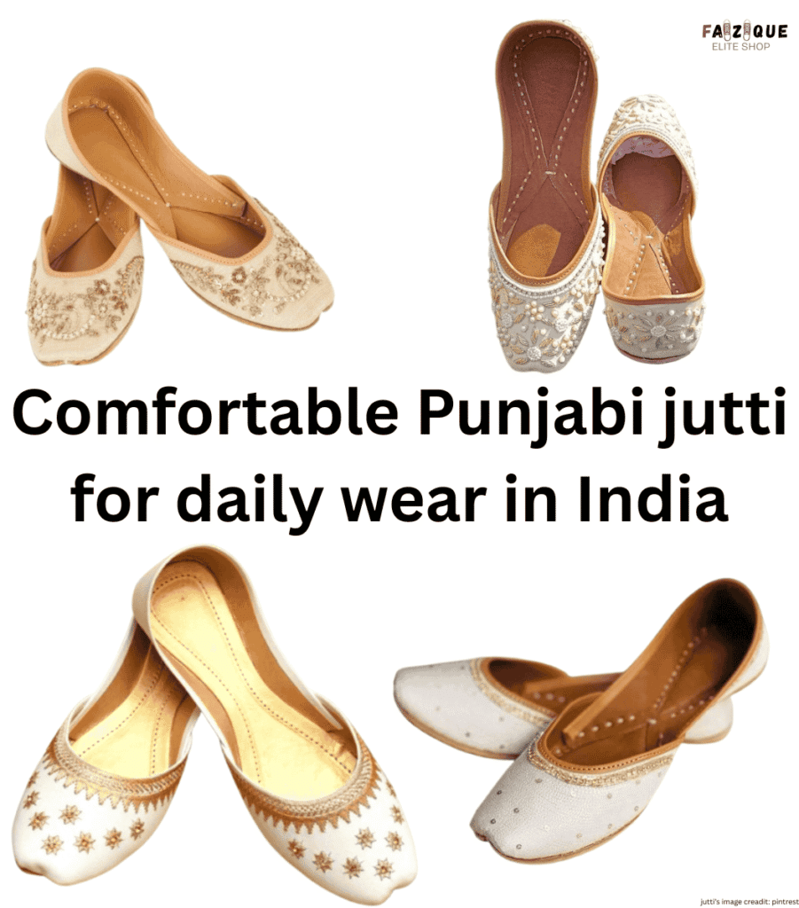 Comfortable Punjabi jutti for daily wear in India