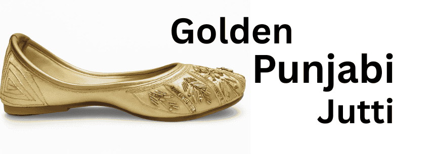 Golden Punjabi Jutti