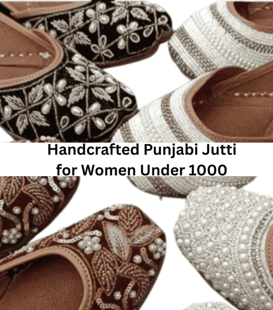Handcrafted Punjabi Jutti for Women Under 1000