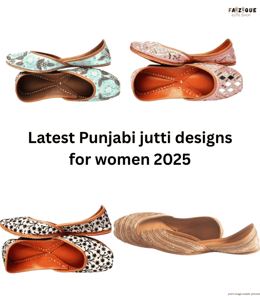Latest Punjabi jutti designs for women 2025