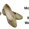 Modern Punjabi Jutti for Women with Western Outfits